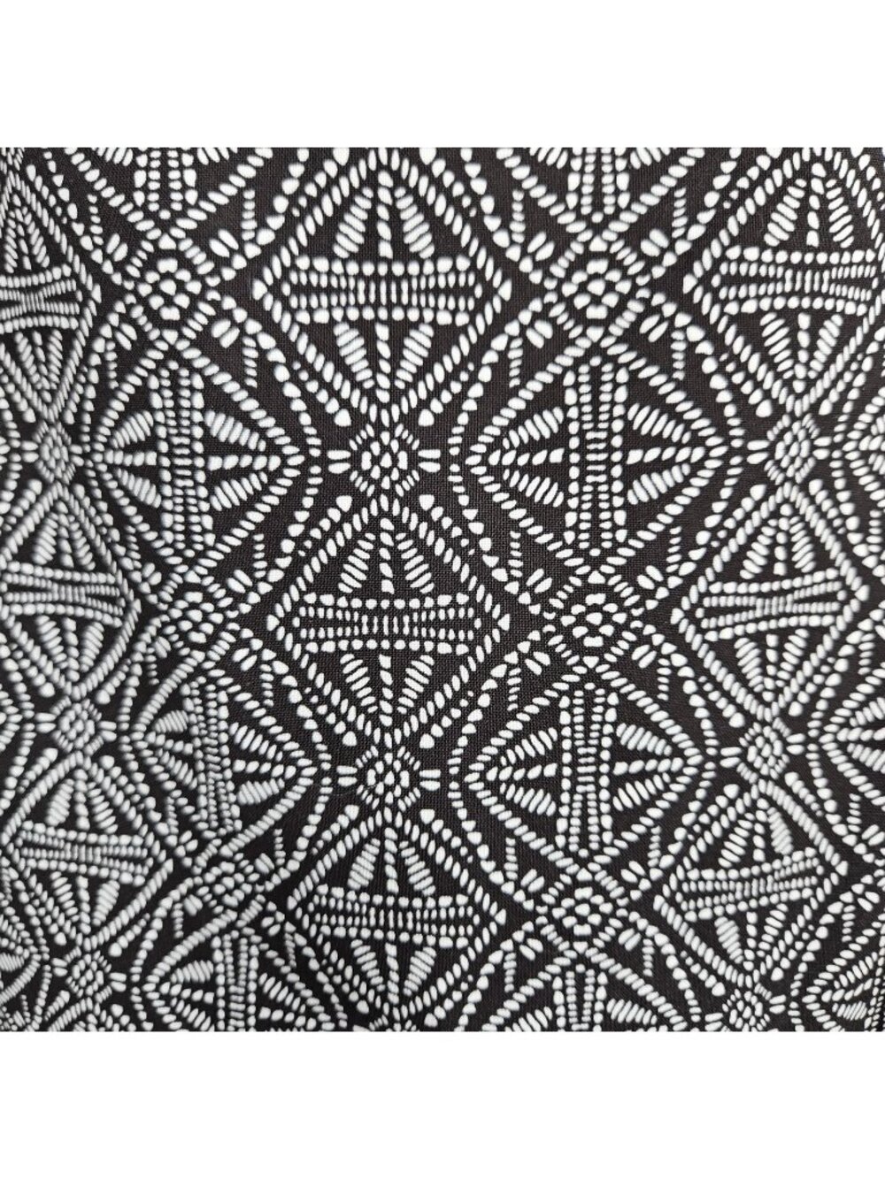 RipSkirt Wrap Skirt Large Black Geometric Sheath Stretch Travel Knee Length - Picture 1 of 12